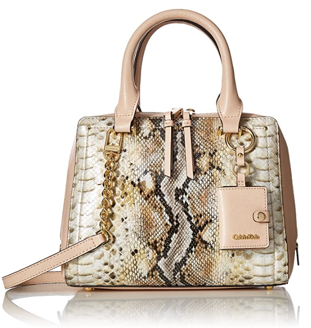 Calvin klein python handbag online