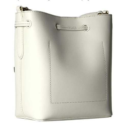 Ralph Lauren Dryden Deb Mini Drawstring B Vanilla with Multi Lizard Flor
