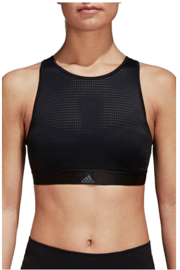 Adidas High Neck Strappy Back Support Sports Bra Twentyonemillions