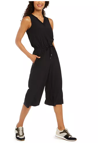 Ideology V-Neck Cropped Jumpsuit