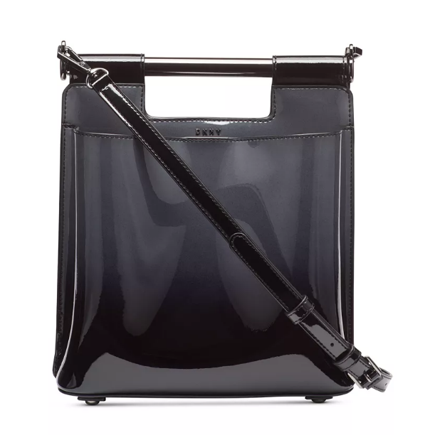 DKNY Ursa Small Bucket Bag Warm GreySilver