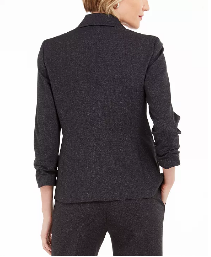 Kasper Zip-Pocket Blazer Size 16