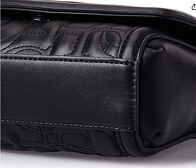 GUESS Women's New Wave Mini Convertible Xbody, Black - VM747578