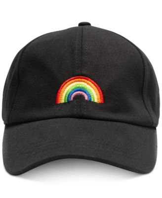 I.n.c. Love Rainbow Embroidered Baseball Cap