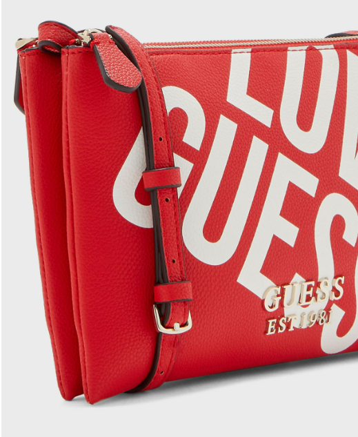 Guess wilder double online zip crossbody