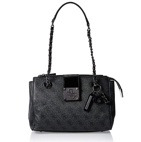 Guess logo city society satchel Clearance