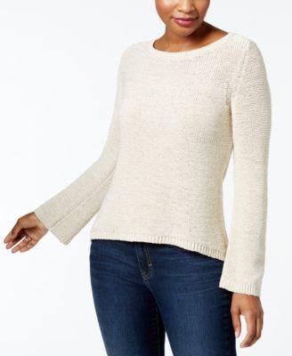 Style Co Petite Boat-Neck Sweater Ivy PS