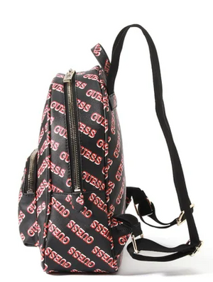 GUESS HAIDEE LARGE BACKPACK (BLACK MULTI)