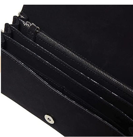 Steve Madden Korey Crystal Small Clutch BlackSilver