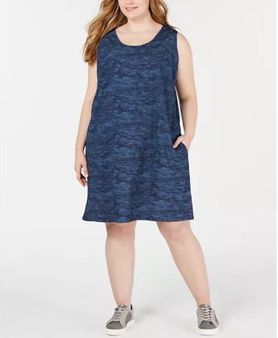 Columbia Plus Size Anytime Printed Active Dress 3X Twentyonemillions