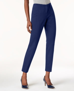 Alfani Womens Hollywood Solid Comfort Waist Skinny Pants Size 8