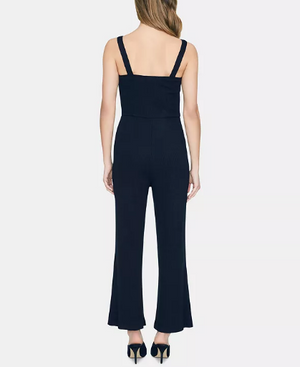 Halter Neck Knit Jumpsuit Size L