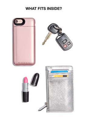 Inc Hether Shiny Mesh Clutch