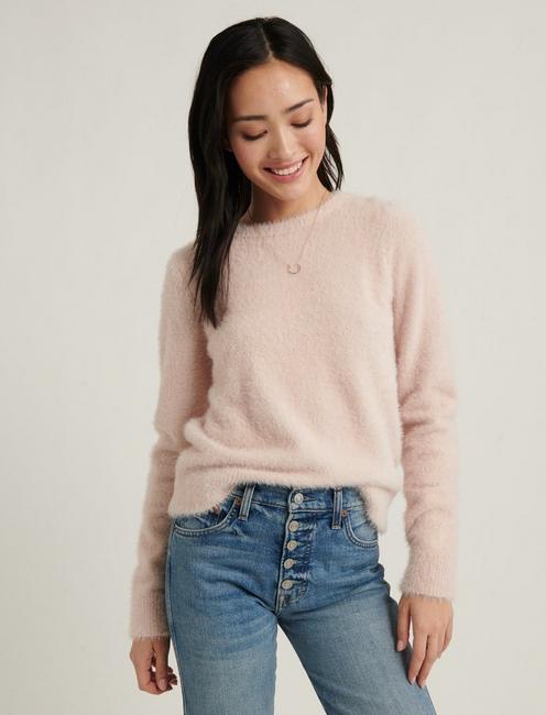 LUCKY BRAND Eyelash Crewneck Sweater