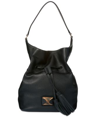 DKNY Alix Medium Bucket Bag Black