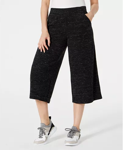 Ideology Cropped Wide-Leg Pants