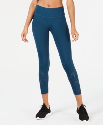 Ideology Perforated Ankle Leggings Size XS