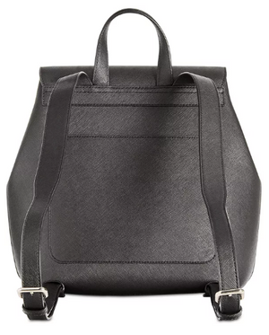 DKNY Bryant Flap Small Backpack BlackGold – Twentyonemillions