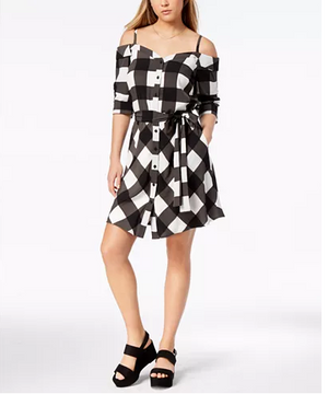 Iconic off top shoulder dress