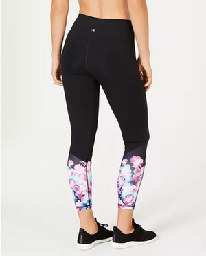 Ideology Plus Size Floral Ankle Leggings Plus Sizes