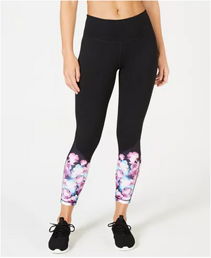 Ideology Plus Size Floral Ankle Leggings Plus Sizes