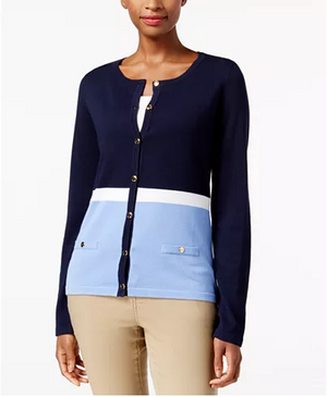 Karen scott new arrivals petite cardigans