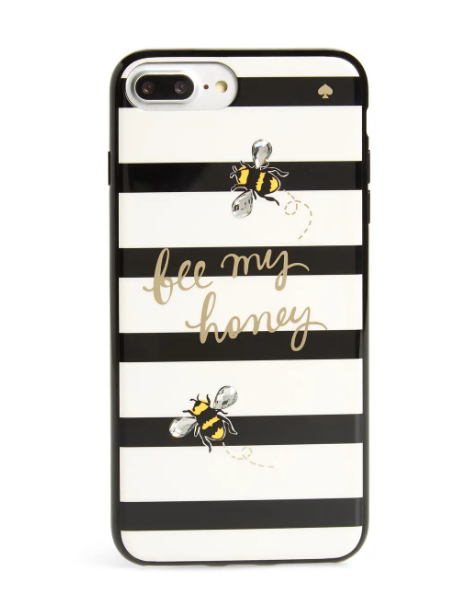 Kate Spade New York Jeweled Be Black White