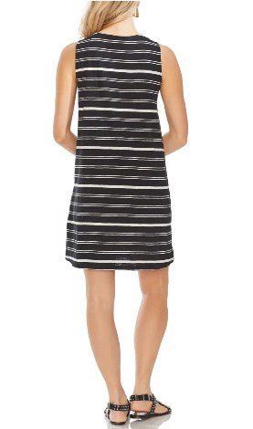 Vince Camuto Cotton Striped Dress Size XS