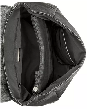 Giani Bernini Belted Top-Handle Small Crossb IvorySilver
