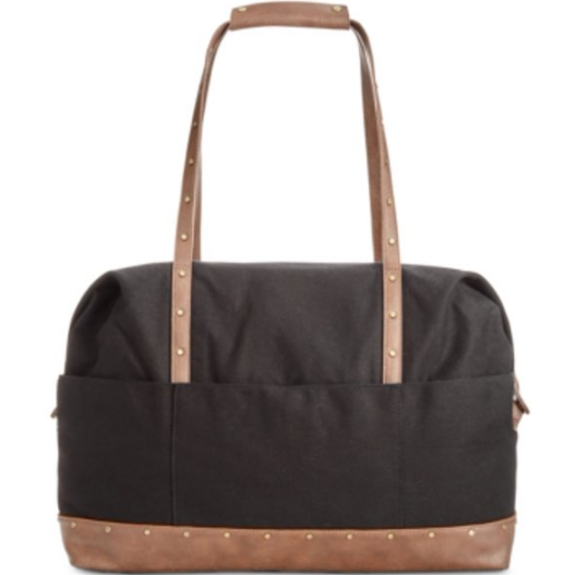 Style Co Extra-Large Weekender Duffle B Black
