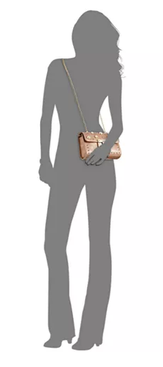 Steve Madden Prince Small Crossbody FuchsiaGold