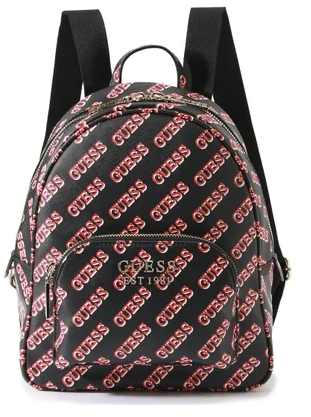 GUESS HAIDEE LARGE BACKPACK (BLACK MULTI)