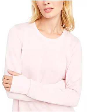 Ideology Overlap-Back Burnout Sweatshirt Size L