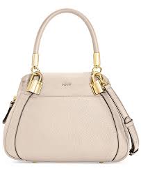 DKNY Medium Satchel Eggnog