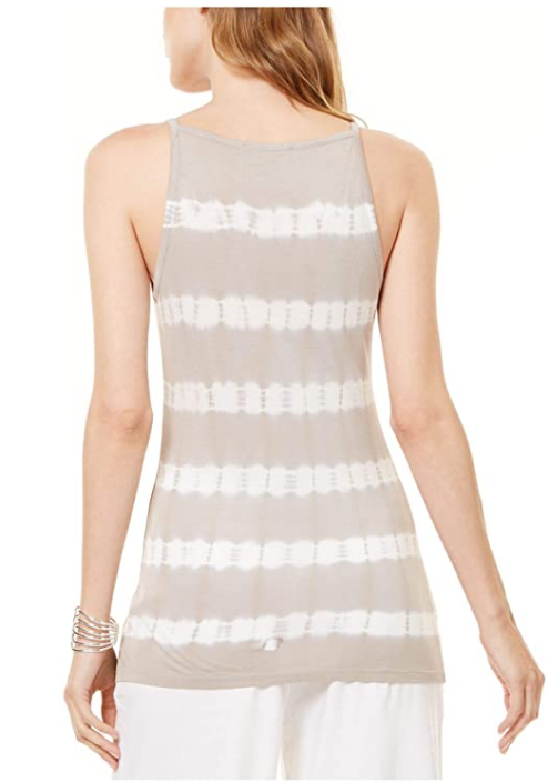 INC Embellished Tie-Dyed Tank Top Size L