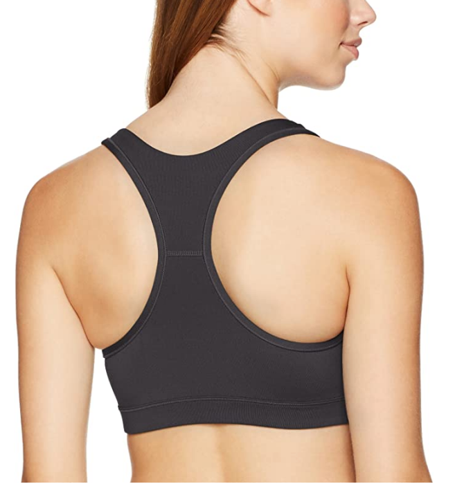 PUMA Women's Powershape Forever Sports Bra,Puma Black/White Cat,X