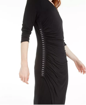 Bar III Studded Bodycon Dress Size M